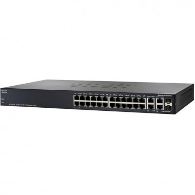 Коммутатор Cisco CatalystSB SF300-24PP-K9-EU